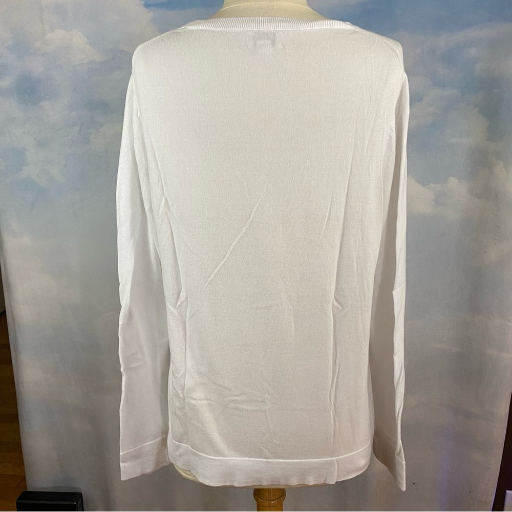 J Crew Cotton Teddie sweater Size XL - Picture 5 of 8